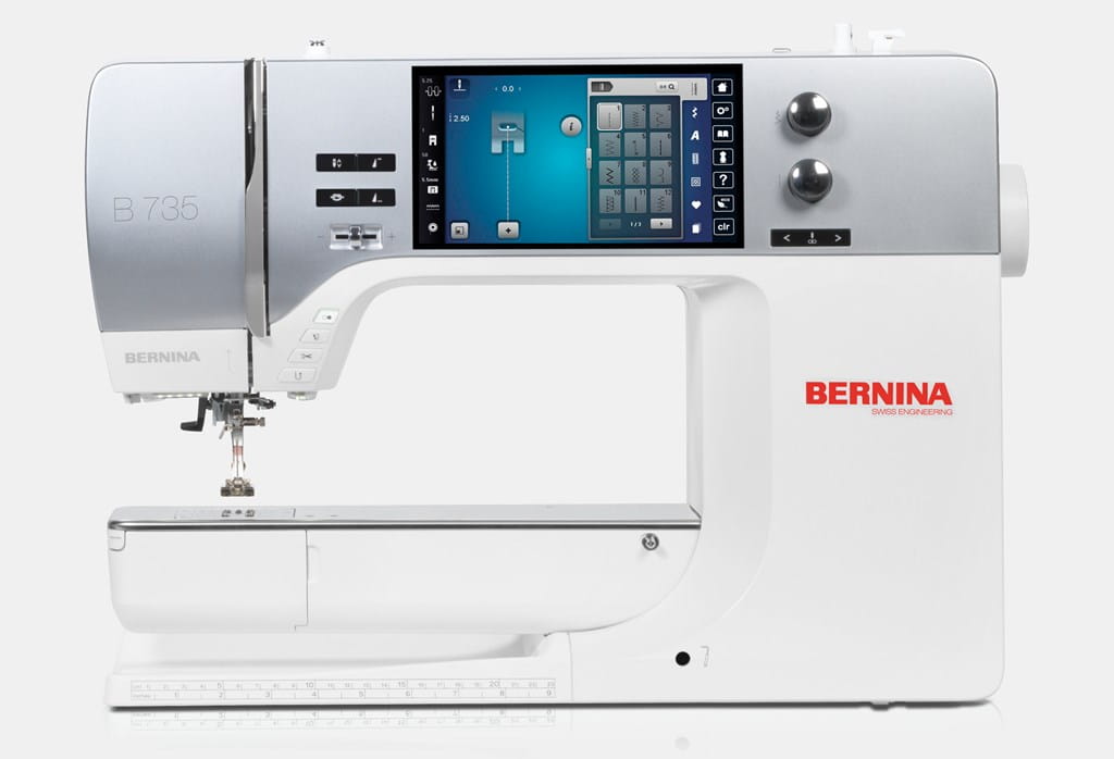 BERNINA 735 ohne oder mit SDT Stickmodul
