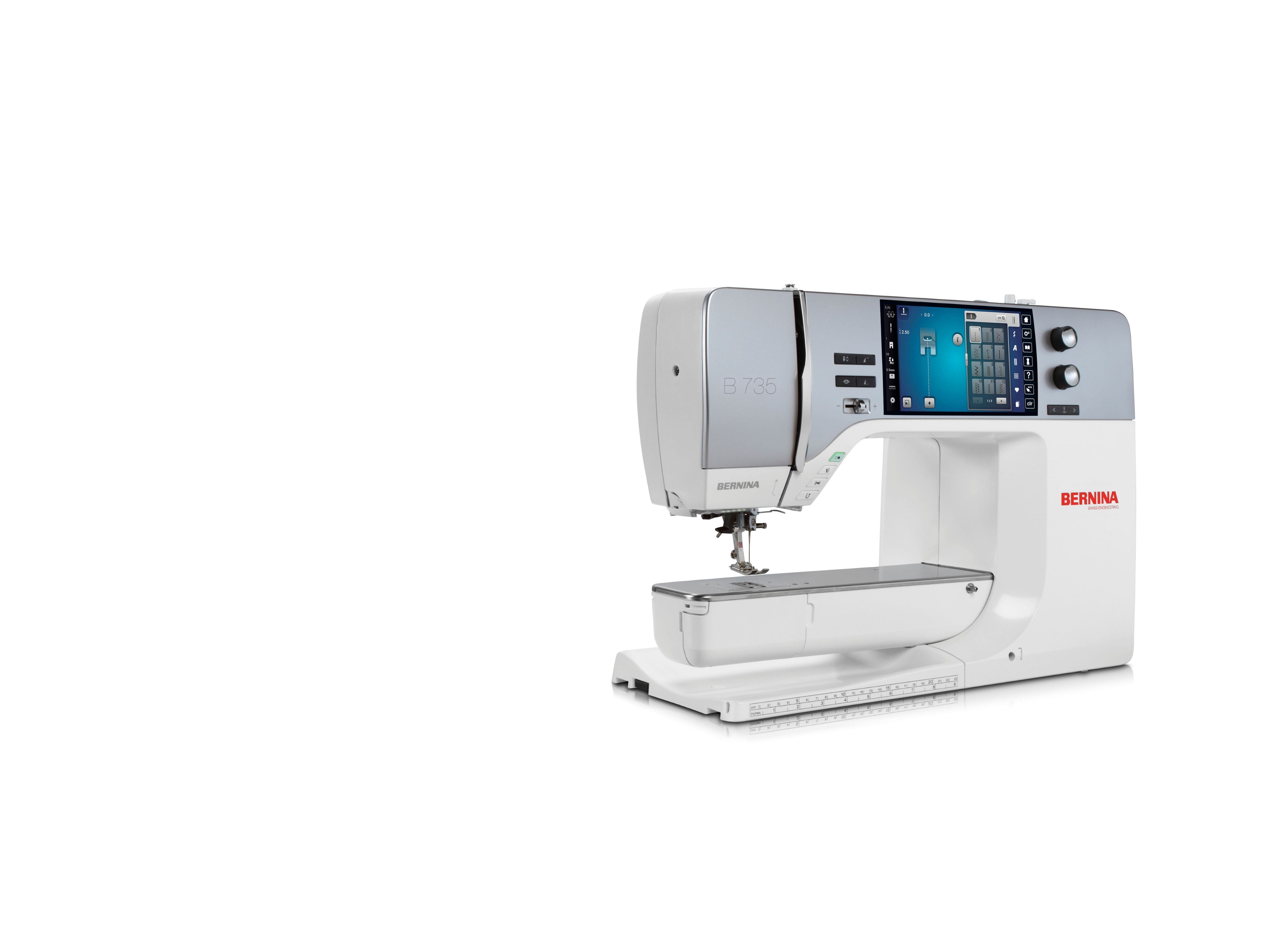 BERNINA 735 ohne oder mit SDT Stickmodul