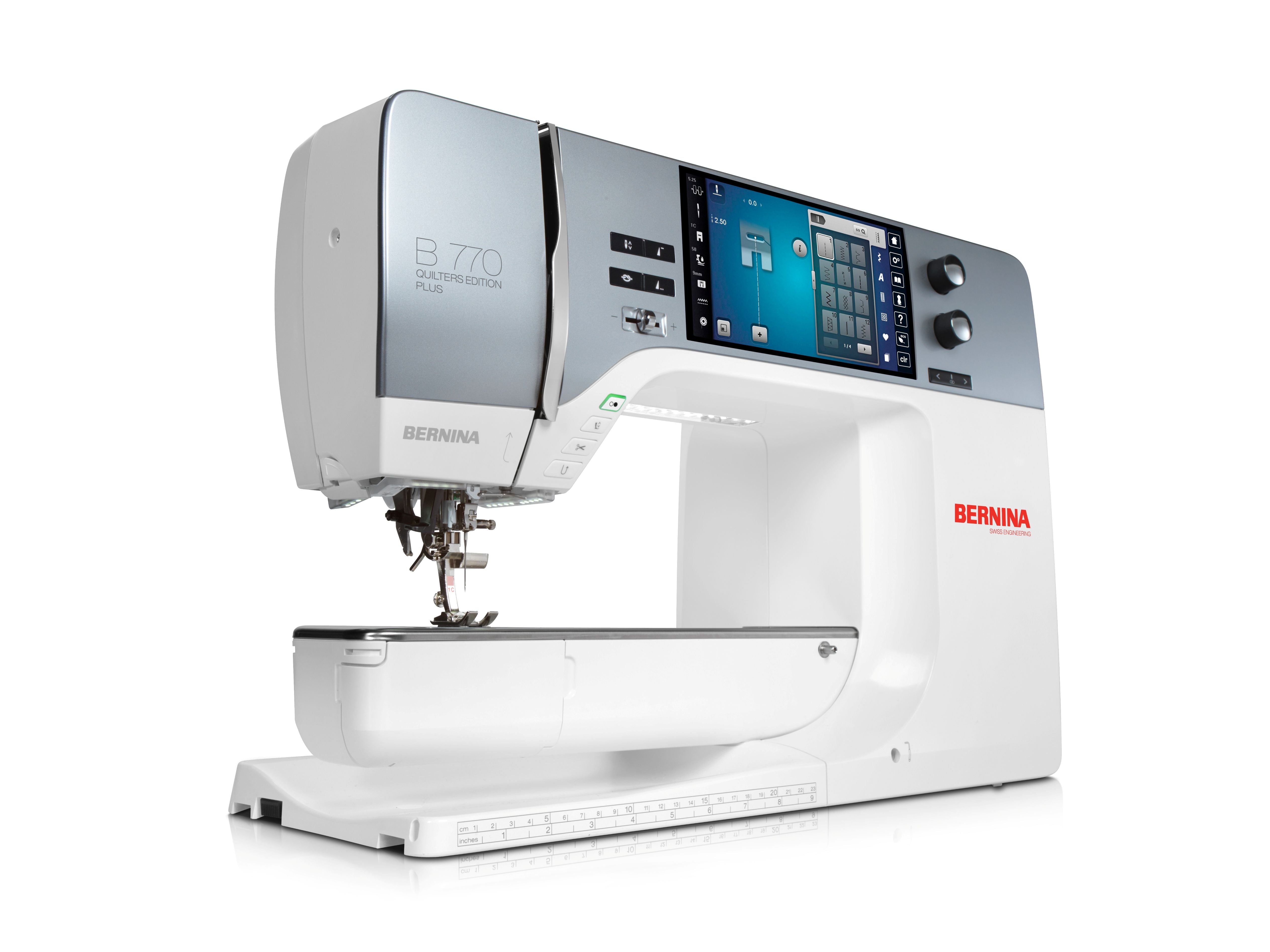 BERNINA 770 QE ohne oder mit SDT Stickmodul