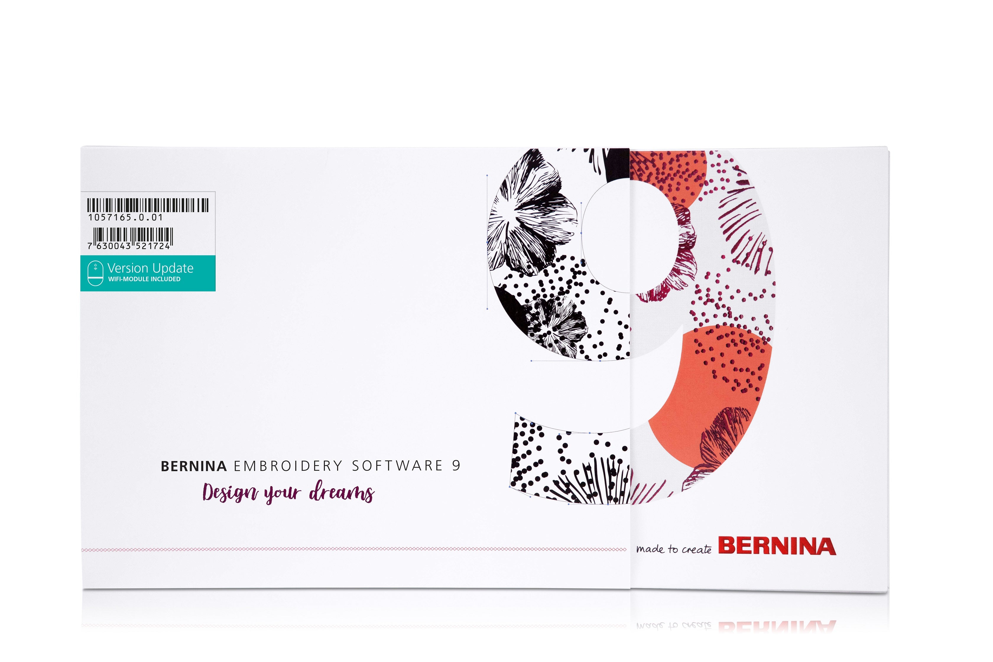 BERNINA V9 DesignerPlus Update für Editor/Designer V6-V8 (inkl. WiFi-Gerät)