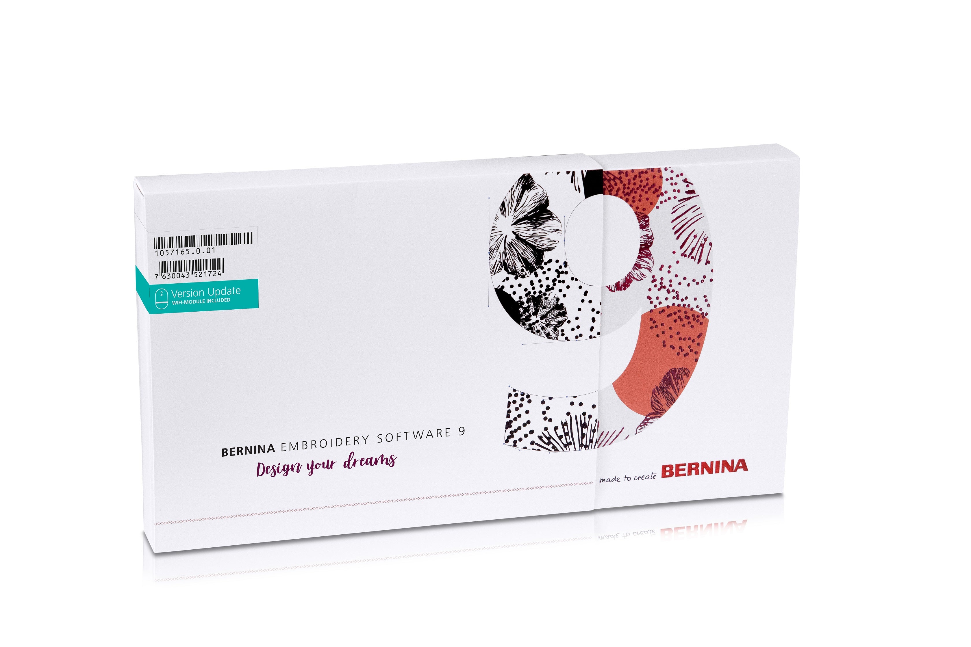 BERNINA V9 DesignerPlus Update für Editor/Designer V6-V8 (inkl. WiFi-Gerät)