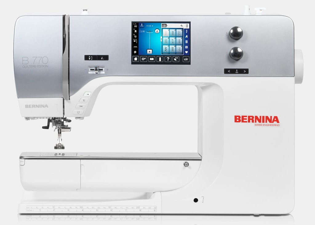 BERNINA 770 QE ohne oder mit SDT Stickmodul