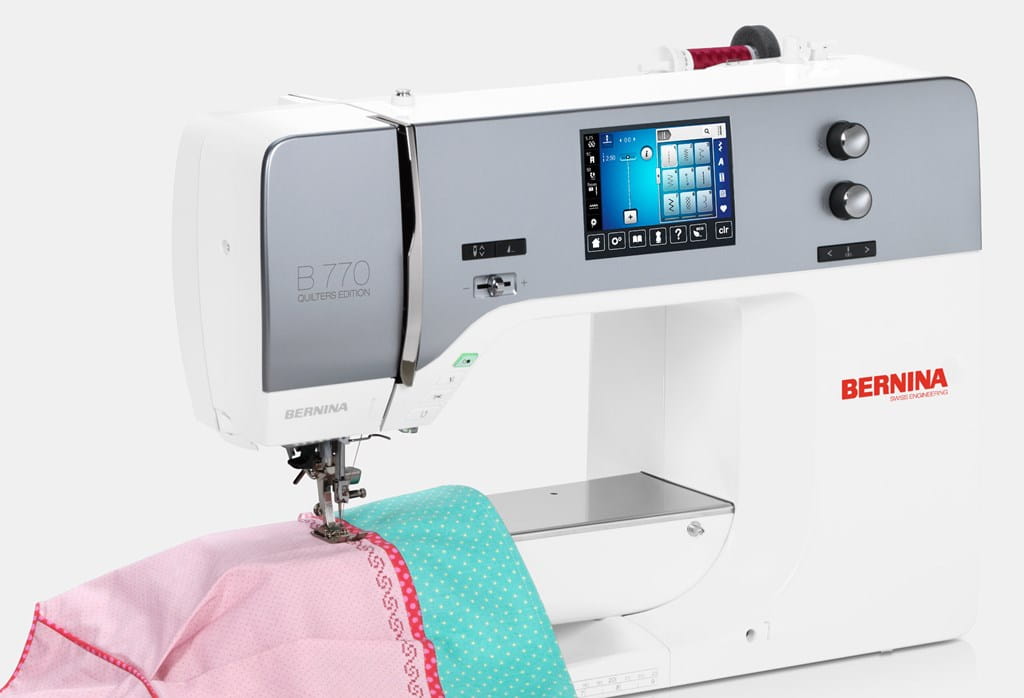BERNINA 770 QE ohne oder mit SDT Stickmodul